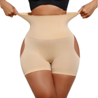 Short sans couture beige