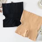 Short sans couture noir et beige 