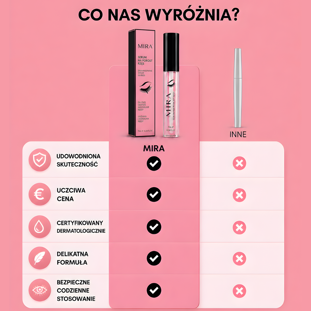 Mira™|Podkreśl piękno swoich rzęs