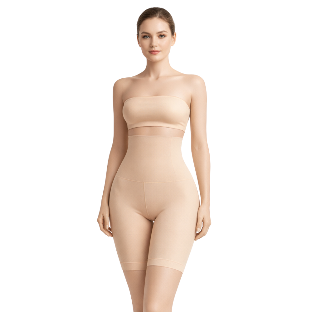 Short sculptant beige femme