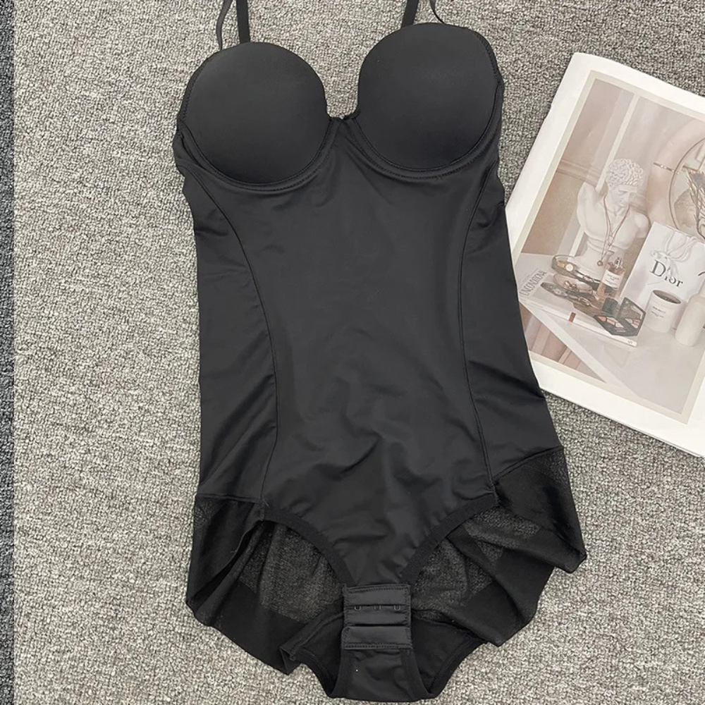 Body gainant soutien push up noir