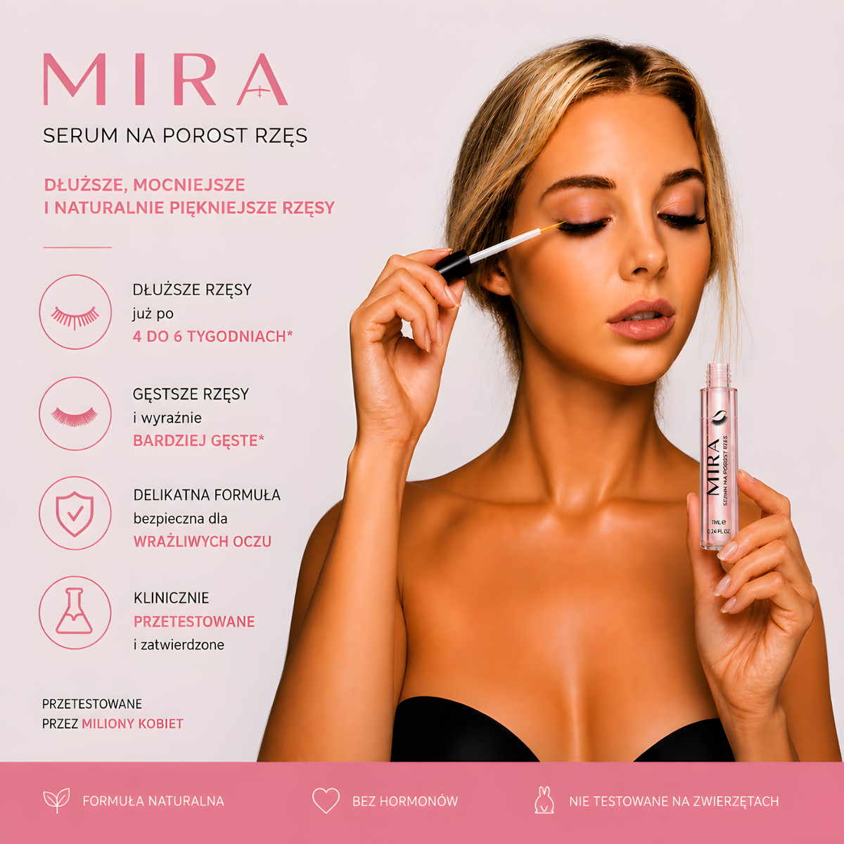 Mira™|Podkreśl piękno swoich rzęs
